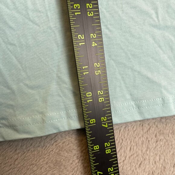 Gymshark Men's T-Shirt Medium Short Sleeve Light Blue Crew Neck Casual Classic - Picture 4 of 8